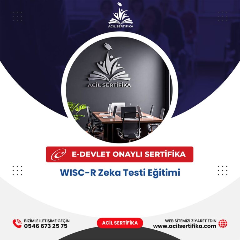 WISC-R Zeka Testi Eğitimi