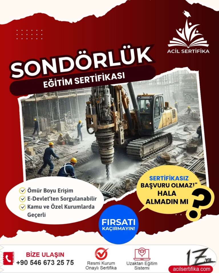Sondörlük Mesleği: Yer Altının Gizemini Çözen Uzmanlık Alanı