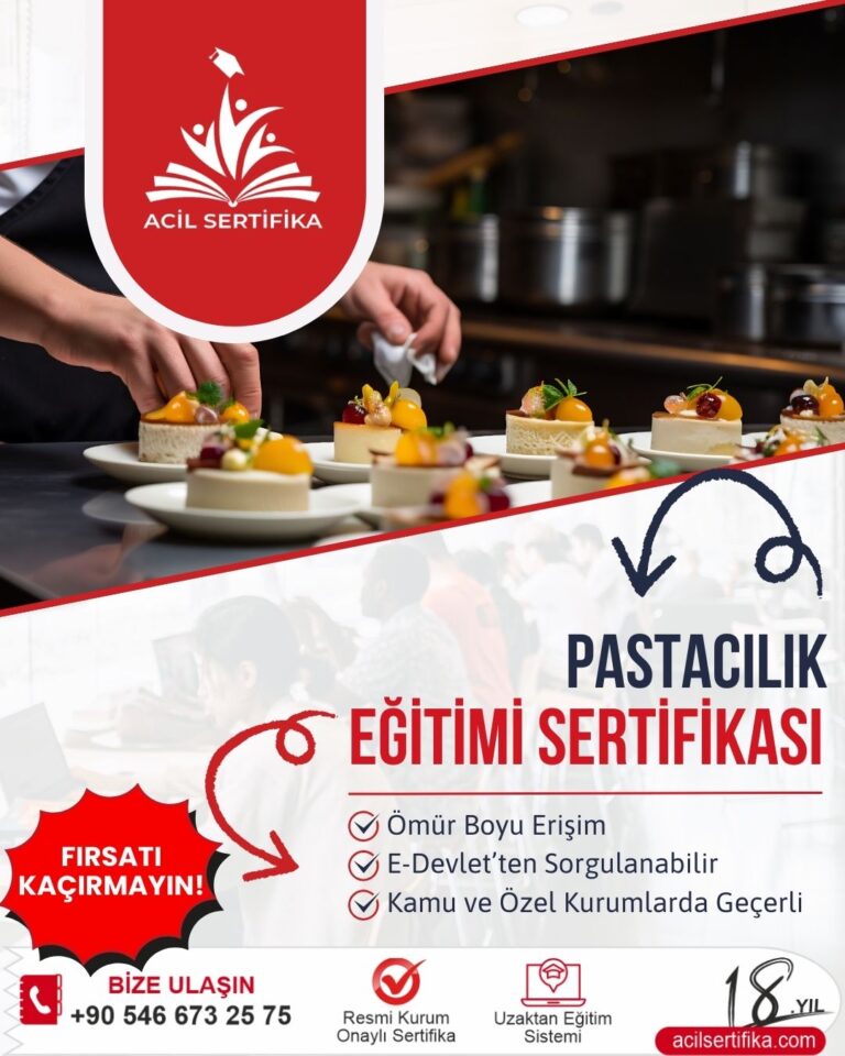 Pastacılık Sertifikası Nedir?