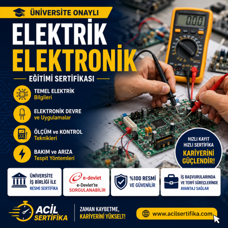 Elektrik Elektronik Sertifikası